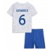 Günstige Frankreich Matteo Guendouzi #6 Babykleidung Auswärts Fussballtrikot Kinder WM 2022 Kurzarm (+ kurze hosen)